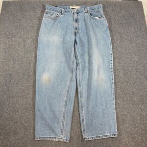 Y2K Levi's 560 Comfort Fit‎ Jeans Mens 38x30 Blue Baggy Light Wash Denim Skate